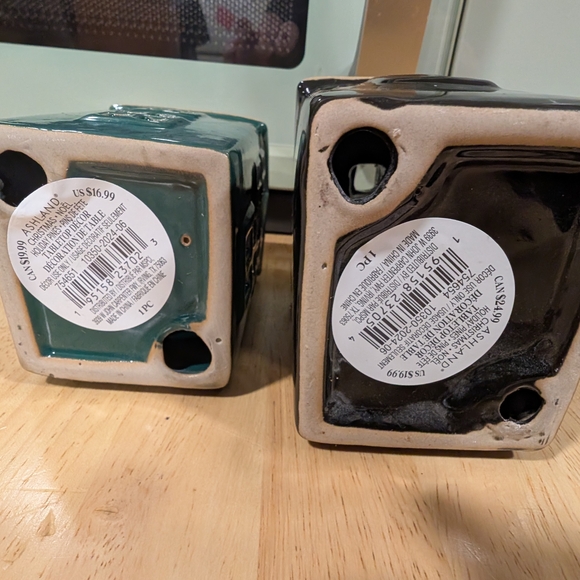 Ashland Ceramic House Decor - Black and Teal - Picture 6 of 6